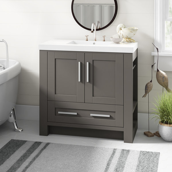 Ebern Designs Cedeno 35" Single Bathroom Vanity Set & Reviews Wayfair